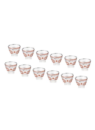 طقم فناجين قهوة سعودية ياباني 12 قطعة برونزي