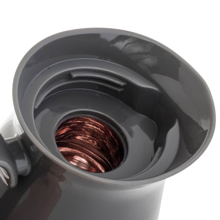 طقم ترمس ألاسكا قطعتين لون رمادي مع ذهبي