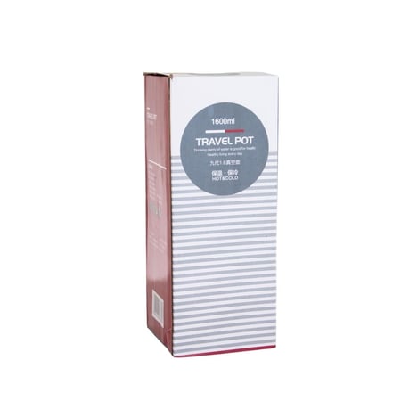 حافظة شاي وقهوة ستيل مقاس 1.6 لتر