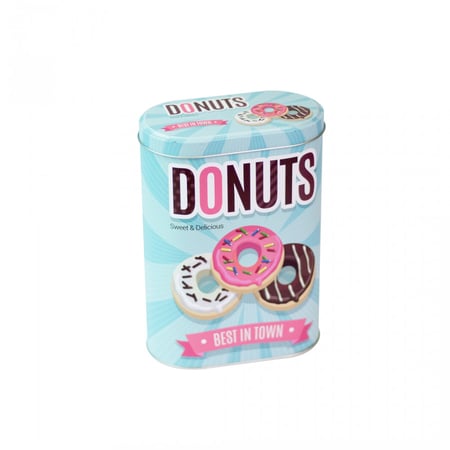 علب تخزين معدن لون أزرق