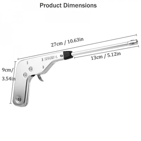 ولاعة موقد إلكترونية مصنوعة من الستانلس ستيل