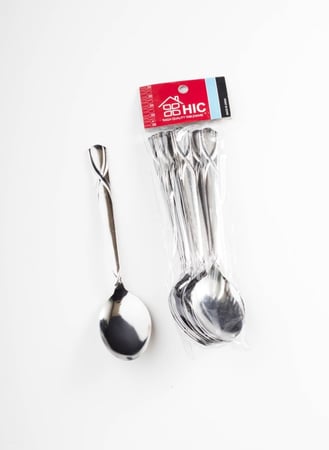 طقم ملاعق أكل ستيل ياباني 12 قطعة