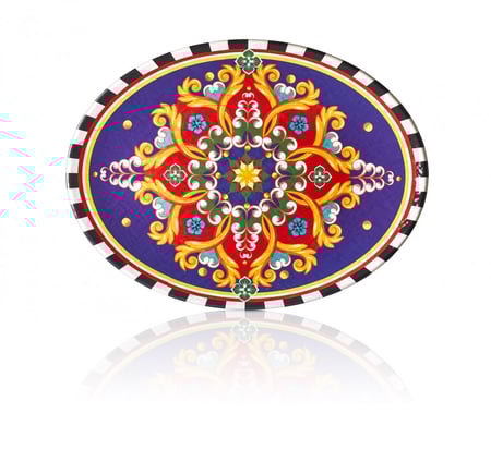 سرفيس تقديم ميلامين بيضاوي 49 سم قرطبة