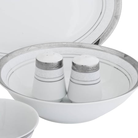 طقم عشاء ريتشفاين من البورسلين 32 قطعة لـ 6 أشخاص