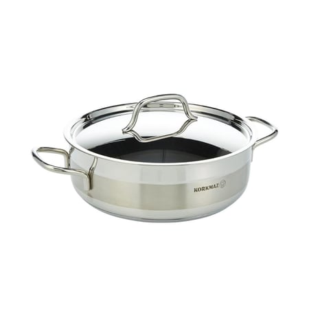 طقم قدور كوركماز الفا ستيل تركي 9 قطع