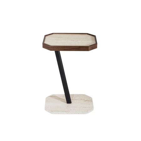 طاولة قهوة جانبية هافوزلو خشب تركي 43*33*60 سم