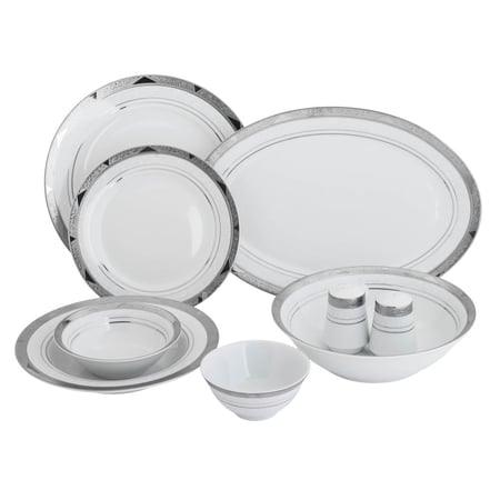 طقم عشاء ريتشفاين من البورسلين 32 قطعة لـ 6 أشخاص