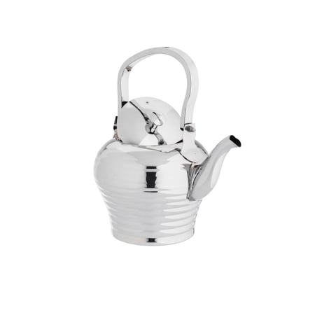 براد شاي ستيل فاخر فضي 2 لتر