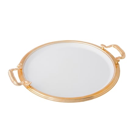 طقم صواني تقديم مدور 3 قطع