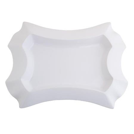 سرفيس تقديم بوفيه بورسلين مستطيل