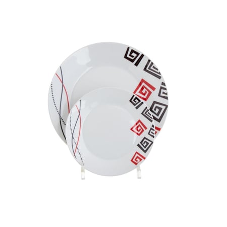 طقم سفرة بورسلين 32 قطعة - 6 أشخاص