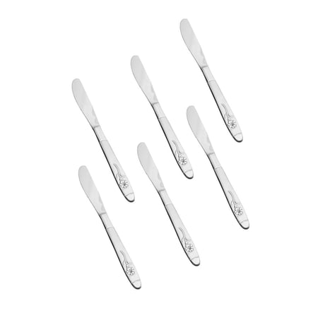 طقم سكين أكل ستيل ياباني 6 حبة