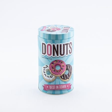 علب تخزين معدن لون أزرق