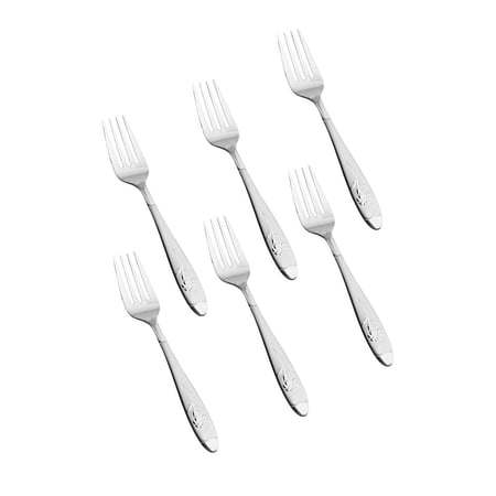 طقم شوكة أكل ستيل ياباني 6 حبة