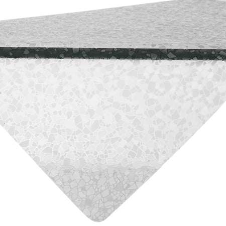 مفرش سفرة شفاف 137*150 سم