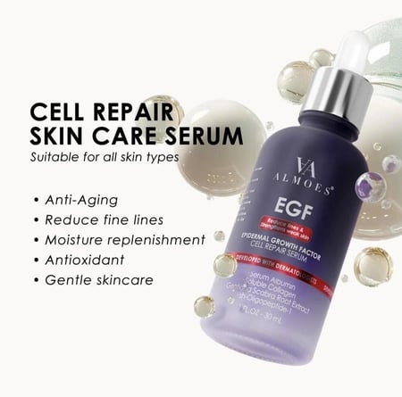 سيروم الحفاظ على عامل نمو البشرة Epidermal Growth Factor من الموس