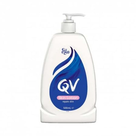 كيوفي QV سكين لوشن مرطب للبشرة الجافة والحساسة 500 مل - QV Skin Lotion 500ml
