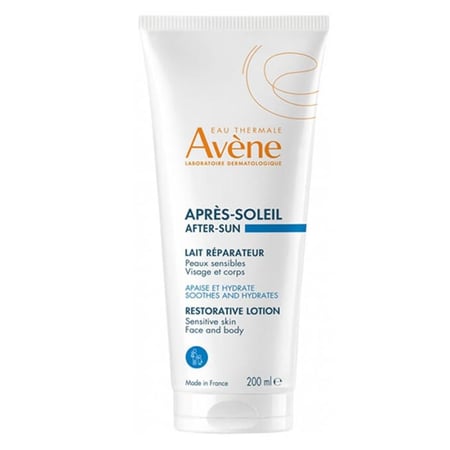 كريم لوشن لإصلاح وتجديد البشرة بعد التعرض للشمس من افين AVENE 200ml