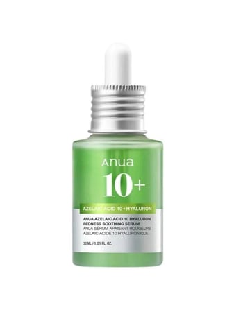 أنوا 10+ سيروم حمض الأزيليك 10% مع الهيالورون - Anua Azelaic Acid 10 + Hyaluron Redness Soothing Serum 30ml