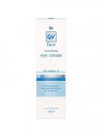 كيوفي كريم إحياء وتجديد محيط العين 15 جم - QV Face Revitalizing Eye Cream 15g