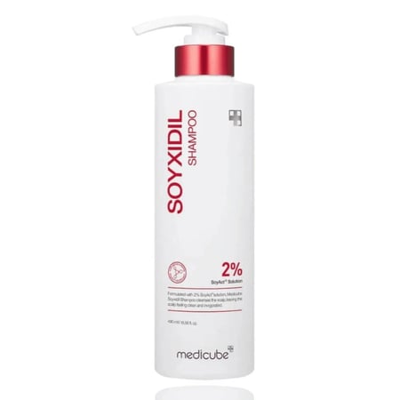 شامبو ميديكيوب لتقوية الشعر وتحفيز نموه Medicube – Soyxidil Shampoo 490ml