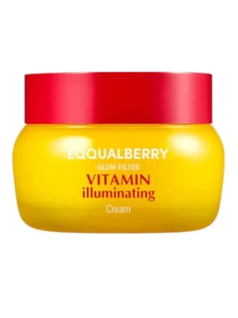 كريم ايكوالبيري فيتامين سي لإشراقة البشرة 50 مل - EQQUALBERRY Vitamin Illuminating Cream 50ml
