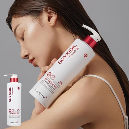 شامبو ميديكيوب لتقوية الشعر وتحفيز نموه Medicube – Soyxidil Shampoo 490ml