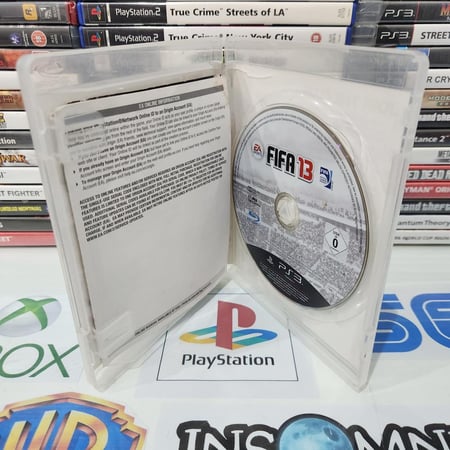 PS3 fifa 13 يوجد ضرر بالعلبة