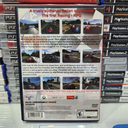 PS2 alfa romeo racing italiano