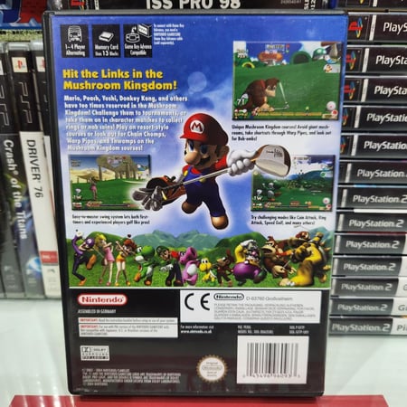NGC mario golf toadstool tour