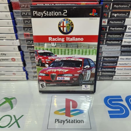 PS2 alfa romeo racing italiano