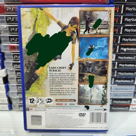 PS2 lara croft tomb raider legend