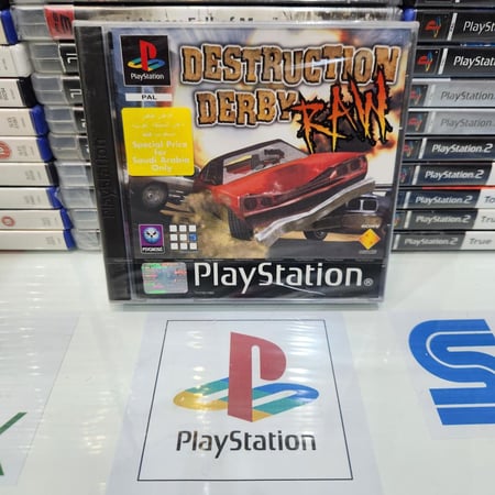PS1 destruction derby raw جديد