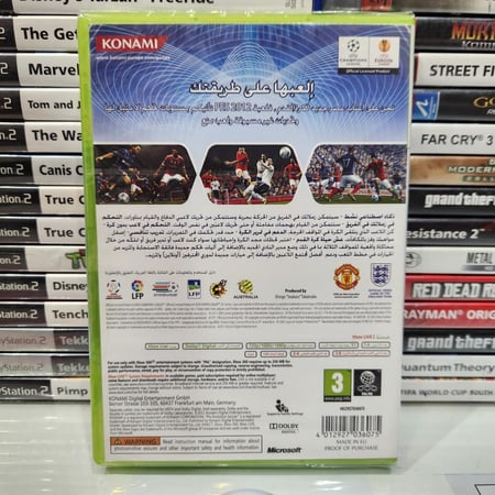 XBOX360 pes 2012 جديد