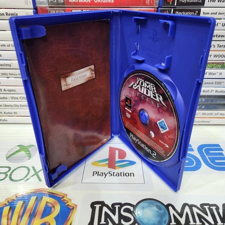 PS2 lara croft tomb raider legend
