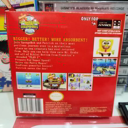 Gba spongebob squareants the movie تجاري