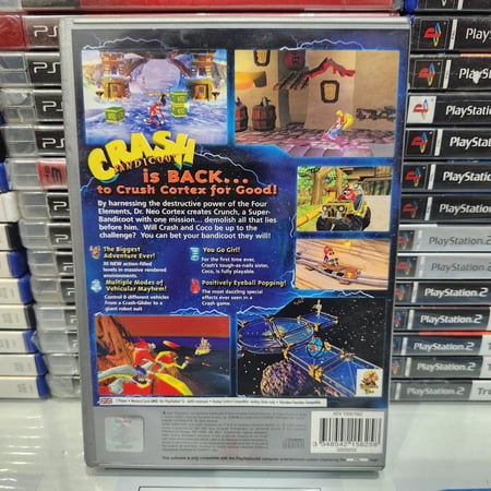 PS2 crash bandicoot the wrath of cortex