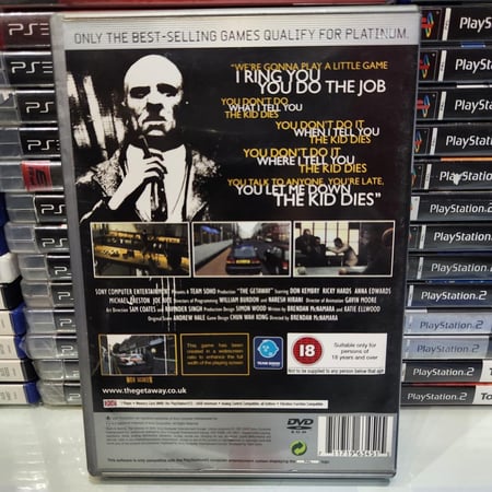 PS2 the getaway