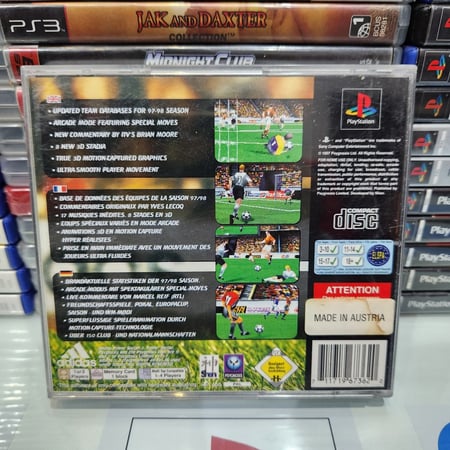 Ps1 adidas Power Soccer 2