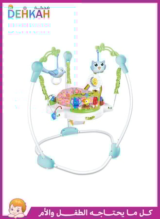 جامبر ماشية ونطاطة من  تيبابي مع موسيقى واضواء للاطفال-مرجيحة اطفال