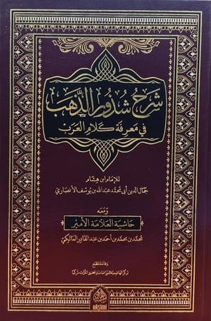 شرح شذور الذهب في معرفة كلام العرب ومعه حاشية الامير