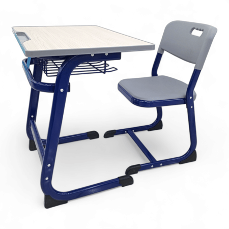 طاولة دراسة للطلاب لون ازرق مميز