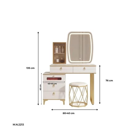 تسريحة اضاءة ليد