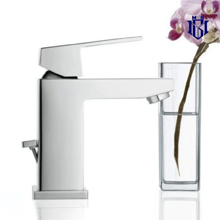 خلاط مغسلة جروهي يورو كيوب ألماني بمقبض واحد كروم - موديل 23127000