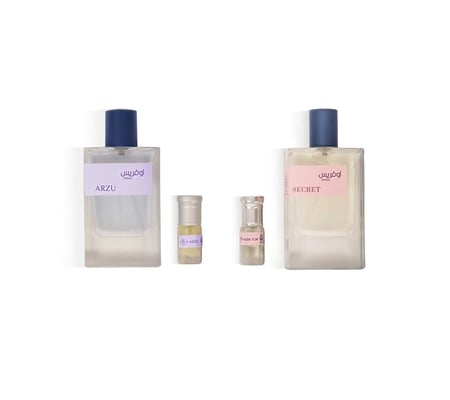 عطور نسائية جذابة