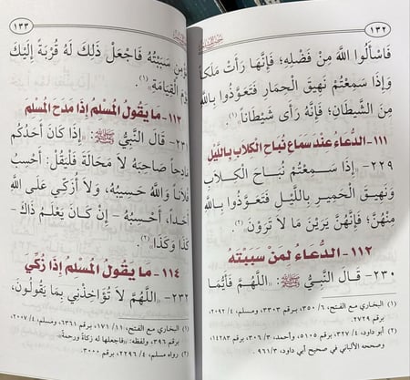 حصن المسلم كبير 17*24