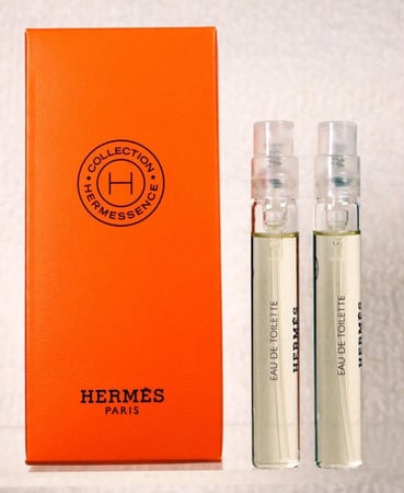 بوكس مكون 20 عينة من عطر عمبر نارجيل هيرمس او دو تولت 4ML العينة و10 علب صغيره سعر البوكس