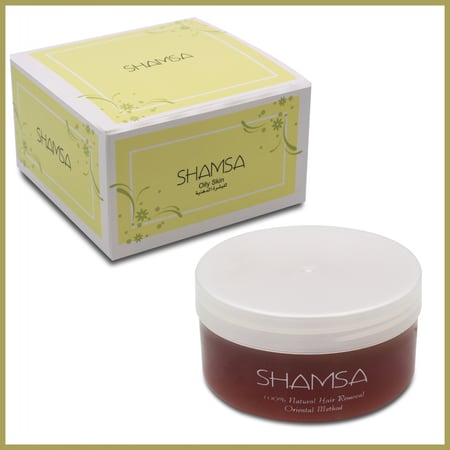 شمسا حلاوة شعر 300 جرام  NATURAL HAIR REMOVAL SHAMSA 300g