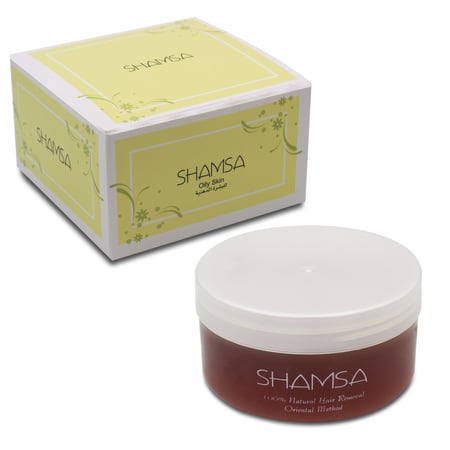 شمسا حلاوة شعر 300 جرام  NATURAL HAIR REMOVAL SHAMSA 300g