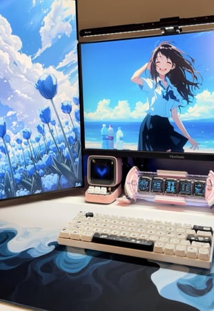 ماوس باد Blue clouds